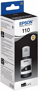 110 Контейнер с чернилами Epson C13T03P14A, 120 мл, черный