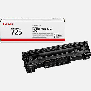 Тонер-картридж 725 (3484B002) для Canon i-SENSYS LBP6030B/LBP6030/LBP6030W/MF3010, черный, 1600 стр.