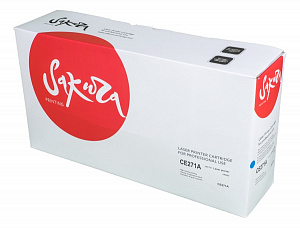 Картридж Sakura CE271A (650A) для HP, голубой, 15000 к.